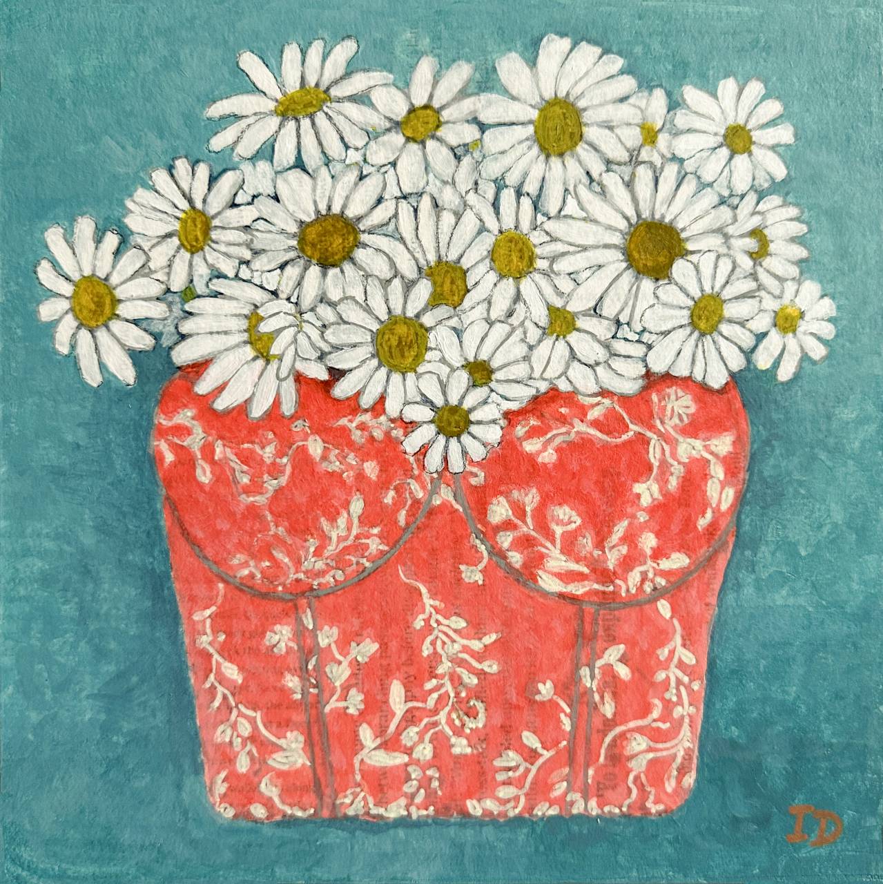 Daisies in a Bustier