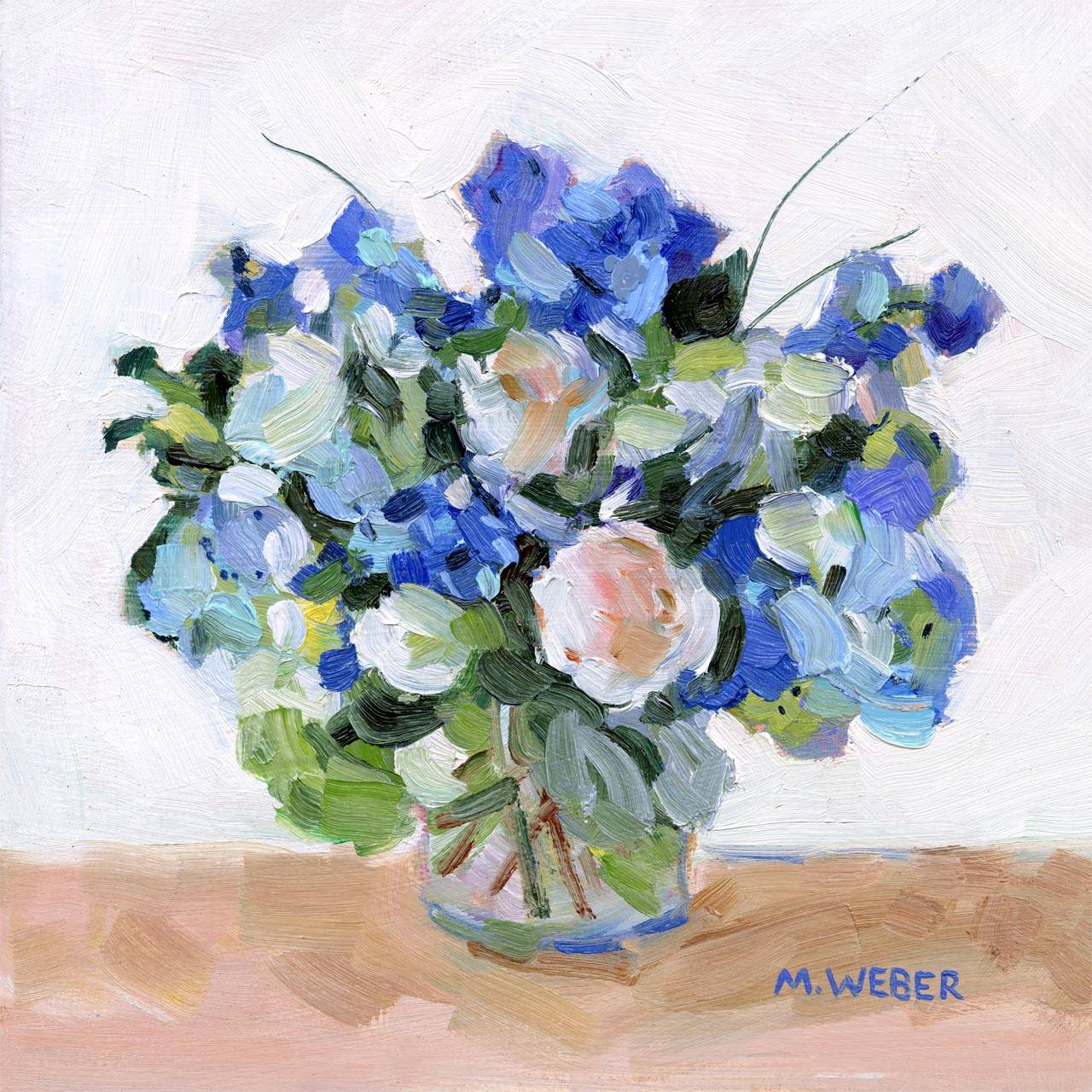 Bouquet in Blue