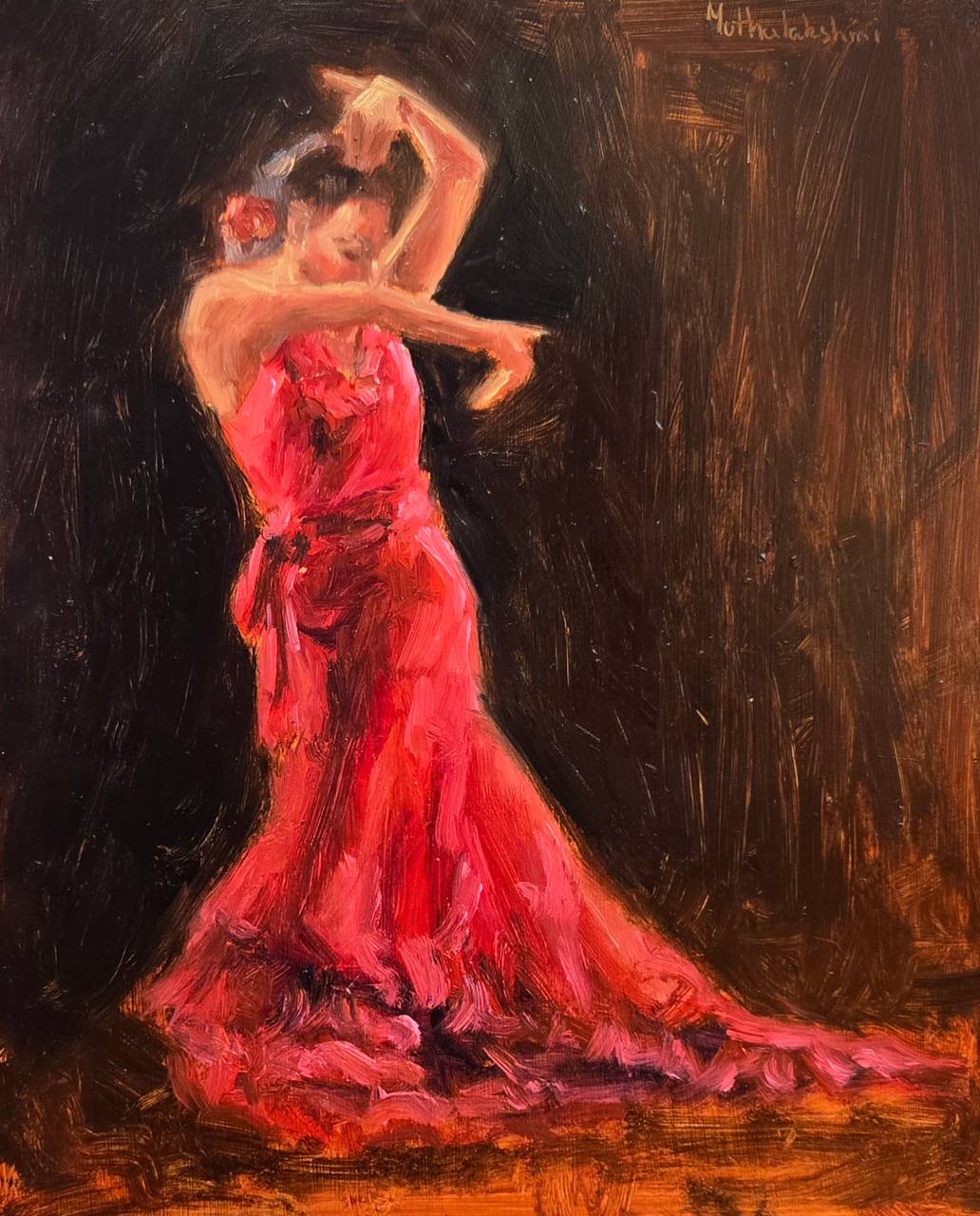 Flamenco in Red