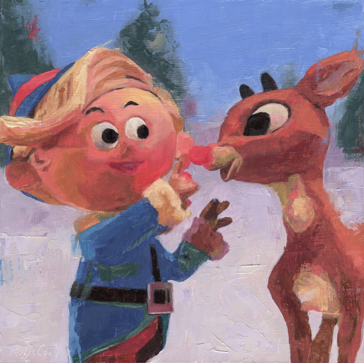 Rudolph and Hermey