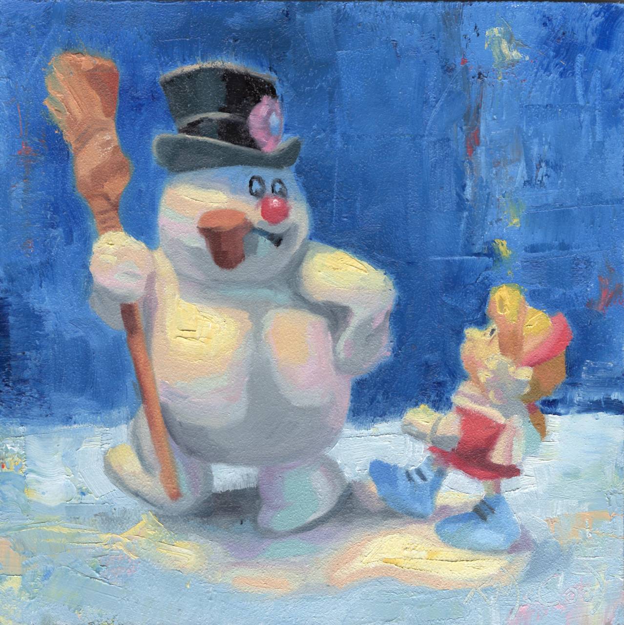 Frosty the Snowman and Karen